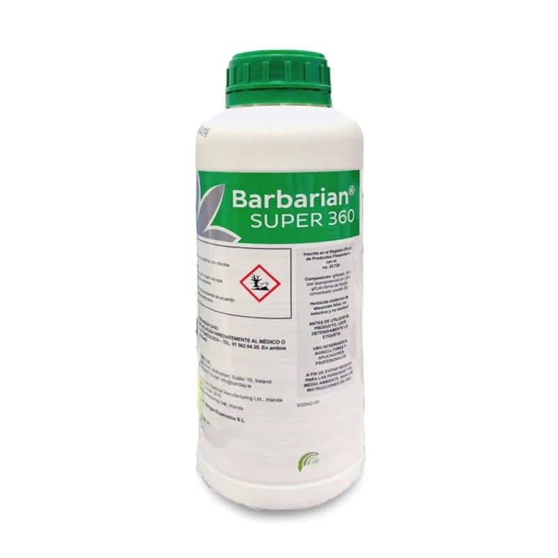 Désherbant Glyphosate BARBARIAN 1L herbicide jardin