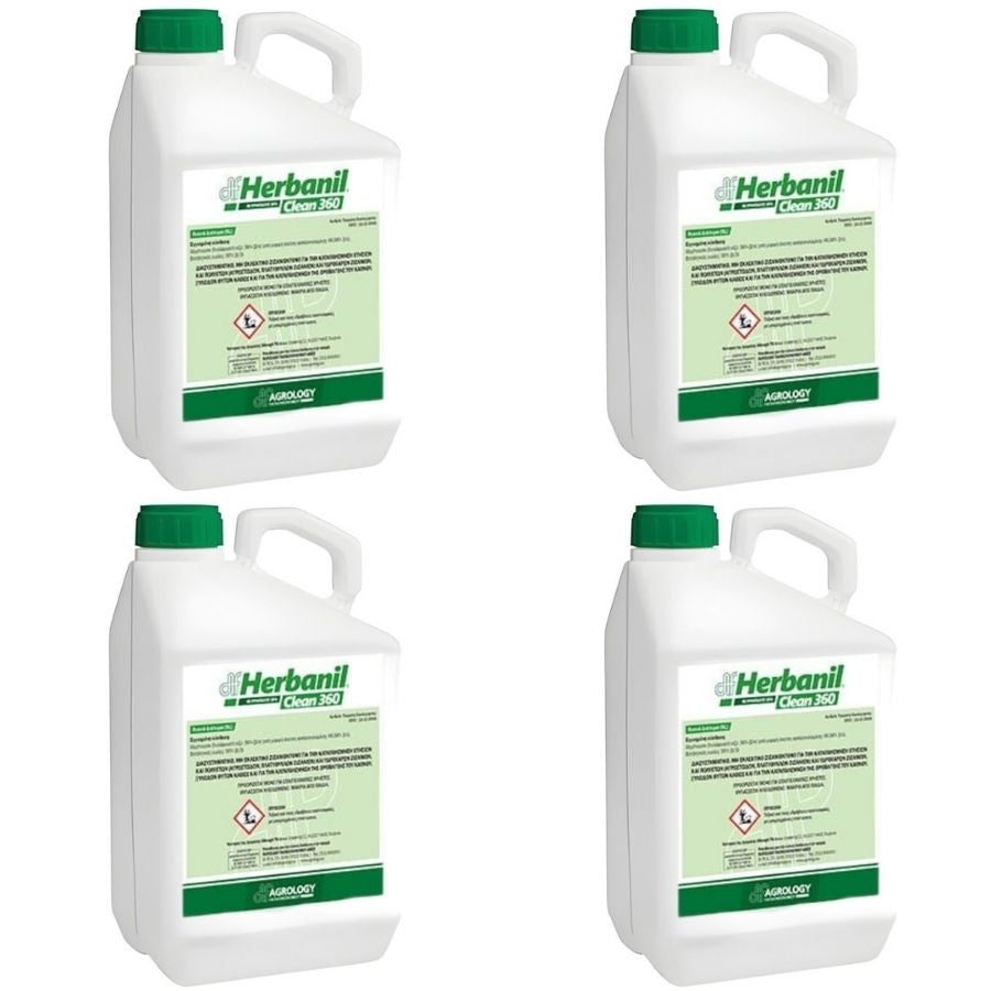 Désherbant Glyphosate HERBANIL 4x5L herbicide jardin