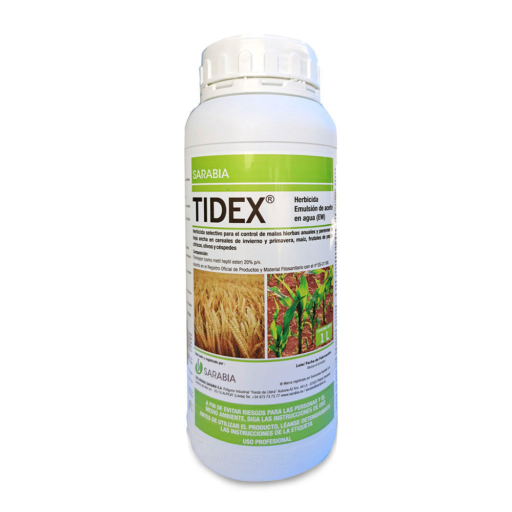 Désherbant Glyphosate TIDEX 1L herbicide jardin