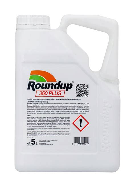Désherbant Glyphosate ROUNDUP 360 plus 5L herbicide jardin
