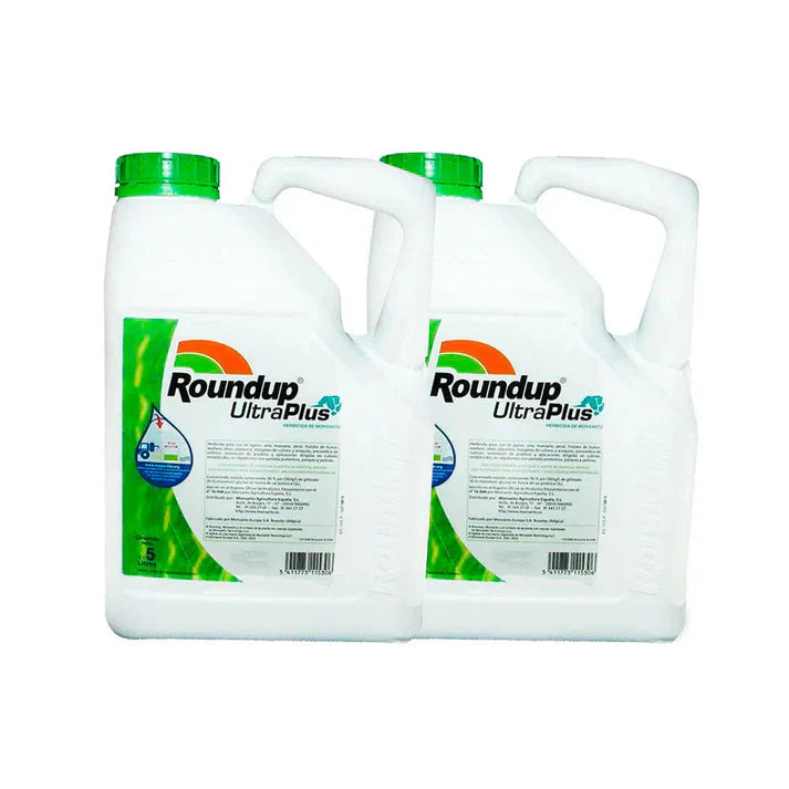Désherbant Glyphosate ROUNDUP 2x5L herbicide jardin